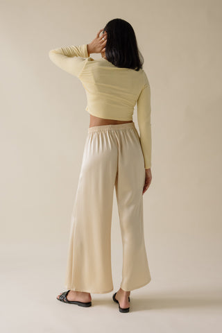 Barb Wide Leg Boxer Pant