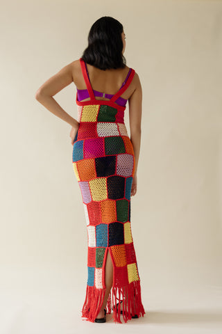 Vera Crochet Dress